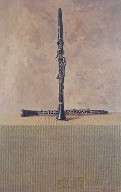 黄鸣 2005年作 圣乐 81×129cm